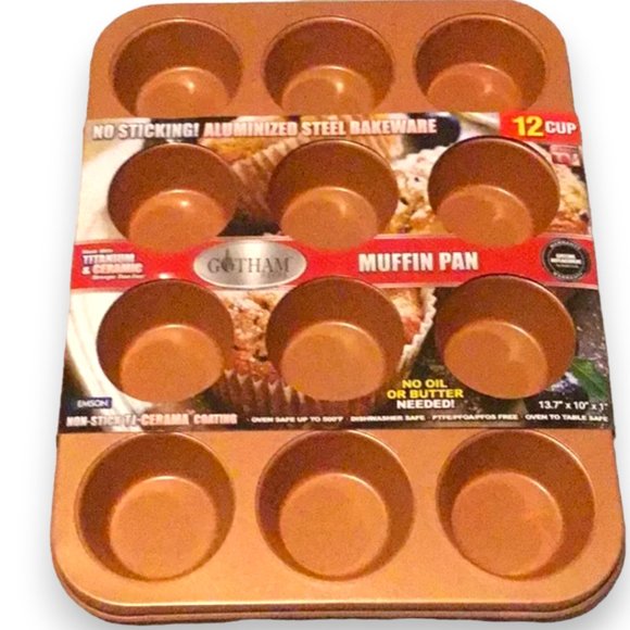 Gotham Steel Other - Gotham Steel Muffin Pan